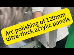 Polijstboog voor extra dikke acrylplaten van 120 mm