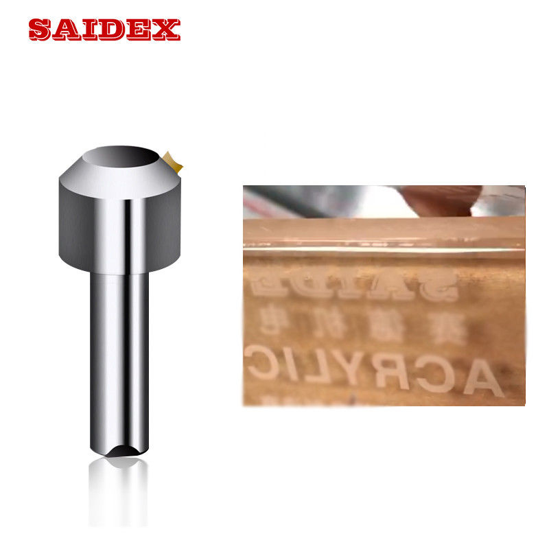 Fabriekslevering Hoogwaardige Acryl Trimming Machine Special Cnc Single Crystal Diamond Chamfering Fressing Tool Voor Acryl/PS