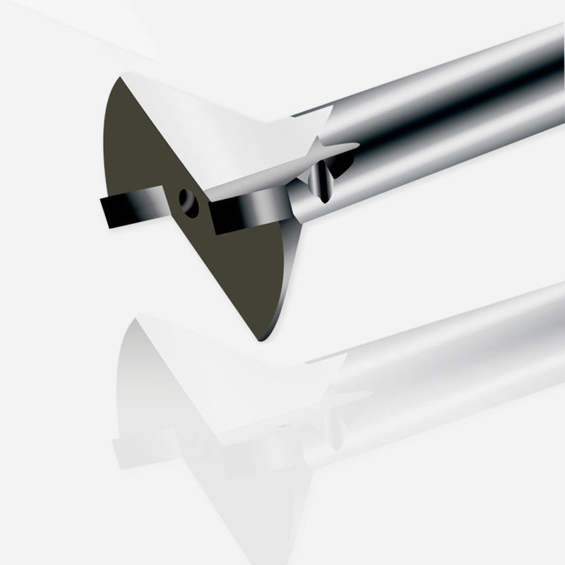 Afschuifmes Carbide Gereedschap in Acryl Polijstmachine Plexiglas Snijgereedschap 45 Graden Gebonden Trimmer Voor Acryl