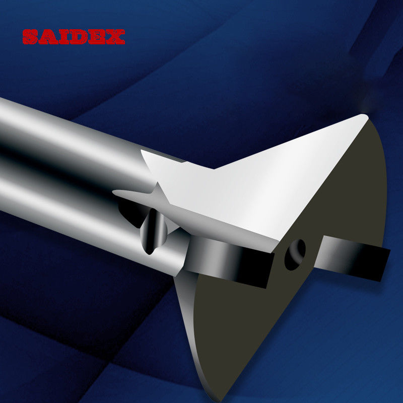 Afschuifmes Carbide Gereedschap in Acryl Polijstmachine Plexiglas Snijgereedschap 45 Graden Gebonden Trimmer Voor Acryl