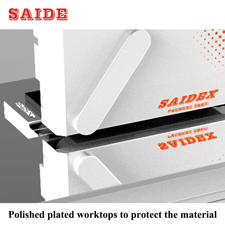 China Fabriek Levering SAIDE SD-XB1065 Acryl Afwerk Machines 60 Graad Automatische Acryl Afschuinmachine