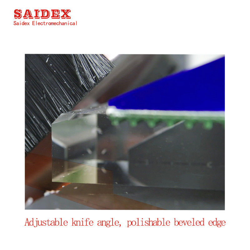 Sd-1350Ax Marmeren Tafel 0-60 Graden Afgeschuinde Rand Acryl Automatische Rand Natuurlijke Diamant Polijstmachine Voor Acryl Ps Ms