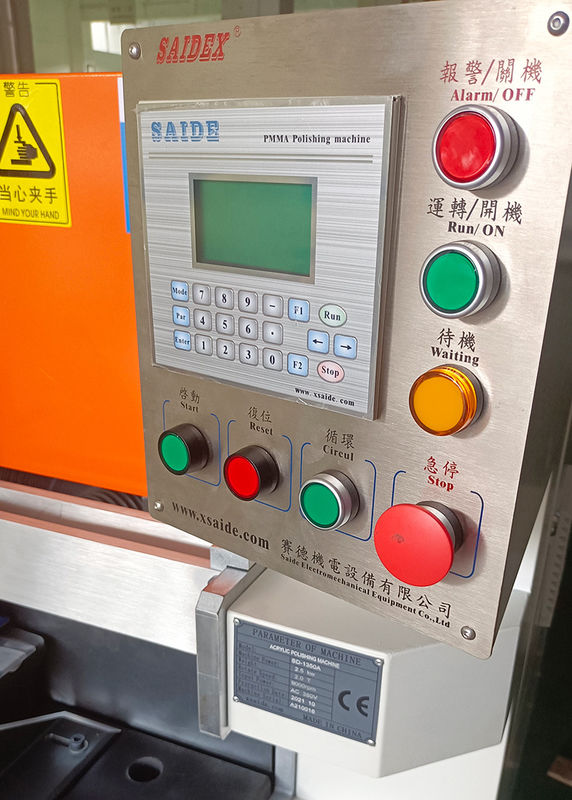 2022 Hoge kwaliteit SAIDE 1350A Plexiglas PMMA Plastic PS Rand Natuurlijke Diamant Polijstmachine Voor Acryl