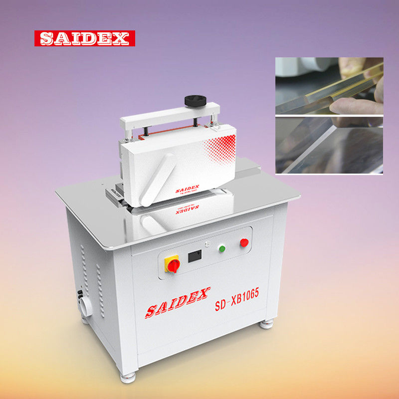 220V 50HZ/60HZ Acryl R3 / R4 / R5 Afgeronde Hoek Polijst- en Afwerkingsmachine Verwisselbare Messen 45 Graden Afgeschuinde Rand Afschuinmachine