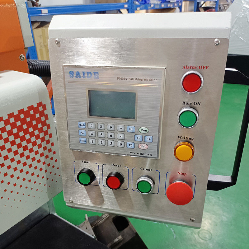 High Speed Acrylic Sheet Polishing And Grinding Machine 2,5 kW 0-60° Snijhoek