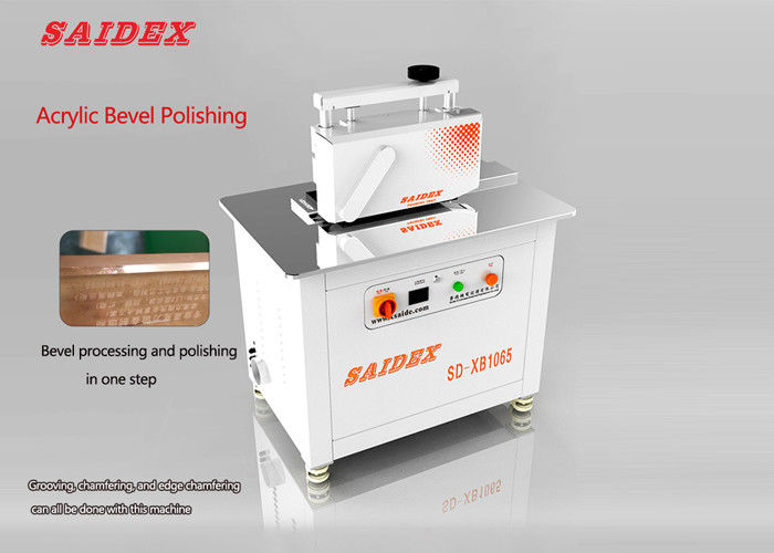 Acryl Rand Polijstmachine Verstek 45 Graad Afschuining Automatische Voeding Verwerkingsmodus Spanning 220v