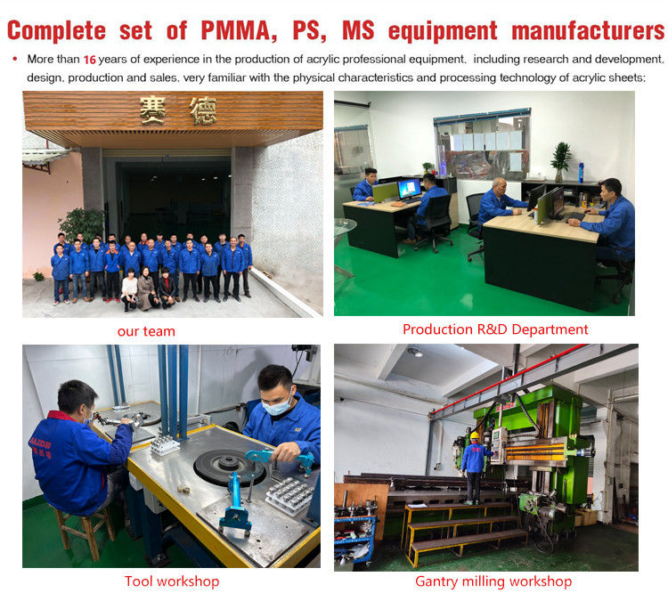 China Factory Hot Sale Acryl Polijstmachine en Mitre 45 Graden Hoek Bevel