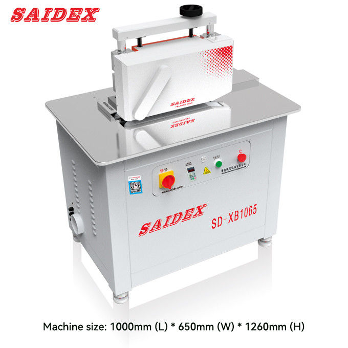 2.5kw 10A Elektrische Acryl Trimming Machine Lengte 1000mm 250kg Kleine 45 Graden Beveling Afgeronde Rand Poetsmachine