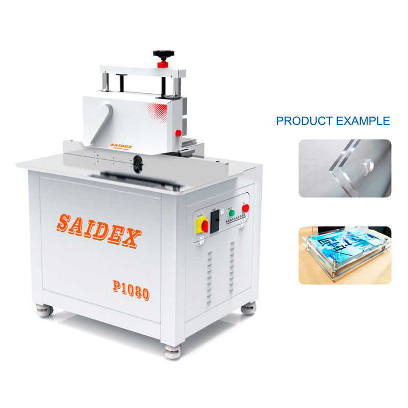 P1080 Hoge snelheid automatische toevoer 45 graden acryl afgeschuinde rand hoogglans polijstmachine Rechte rand acryl rand polijstmachine