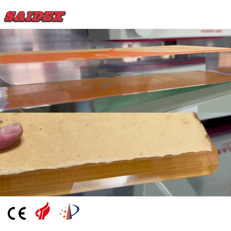 1 Meter Flexibele 3kW Acryl Randpolijstmachine Laag Energieverbruik Automatische Toevoer PMMA Plastic P1080