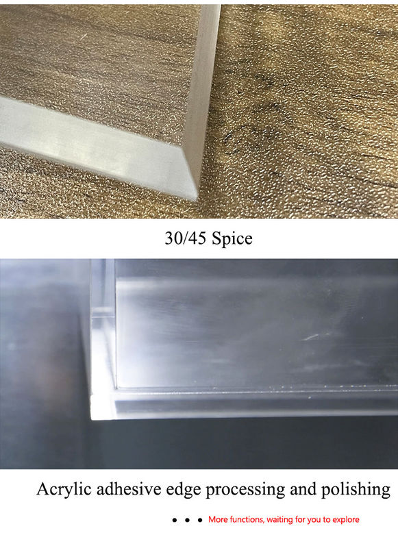 2022 Nieuwe Dongguan Fabriek Levering Halfautomatische 1000mm Werk Lengte Rand Glans Diamant Polijstmachine Voor Acryl