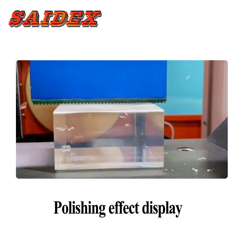 2022 Nieuwe Dongguan Fabriek Levering Halfautomatische 1000mm Werk Lengte Rand Glans Diamant Polijstmachine Voor Acryl