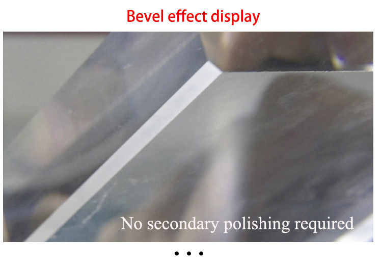 2022 Nieuwe Dongguan Fabriek Levering Halfautomatische 1000mm Werk Lengte Rand Glans Diamant Polijstmachine Voor Acryl