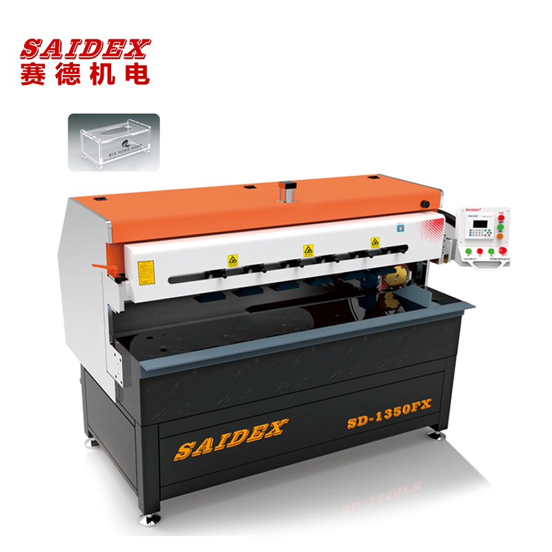 SD-1350FX High Speed Acrylic Polishing Machine Servo Drive Diamantrandpoetser voor PMMA-plastiekplaten