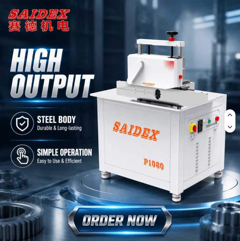 Saide China Factory Supply Beveling Machine Kan Acrylic R-Angle Chamfering Machine Snijden Voor PMMA/PS/MS/PC