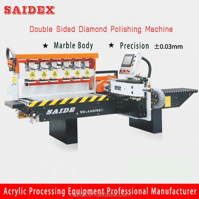 Elektrische 2m/min acrylrandpoetsmachine met 3AH batterij