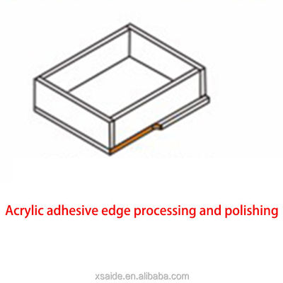 SD-XB1065 Acryl Afschuinmachine Highlight 45-60 graden Acryl Afschuinmachine Voor PC PS PP Plastic Platen