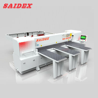 30 mm Axis Dia Acrylic Sheet Cutting Machine 80 mm Zaagdikte 16kw Totaal vermogen