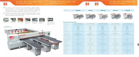 SD-3800 elektronische snijzaag van acryl
