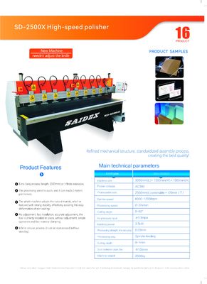 Niet-vlam Polijstmachine Machine Fabrikant Dongguan Nieuw Type Horizontale Elektrische Diamant Polijstmachine Voor Plexiglas